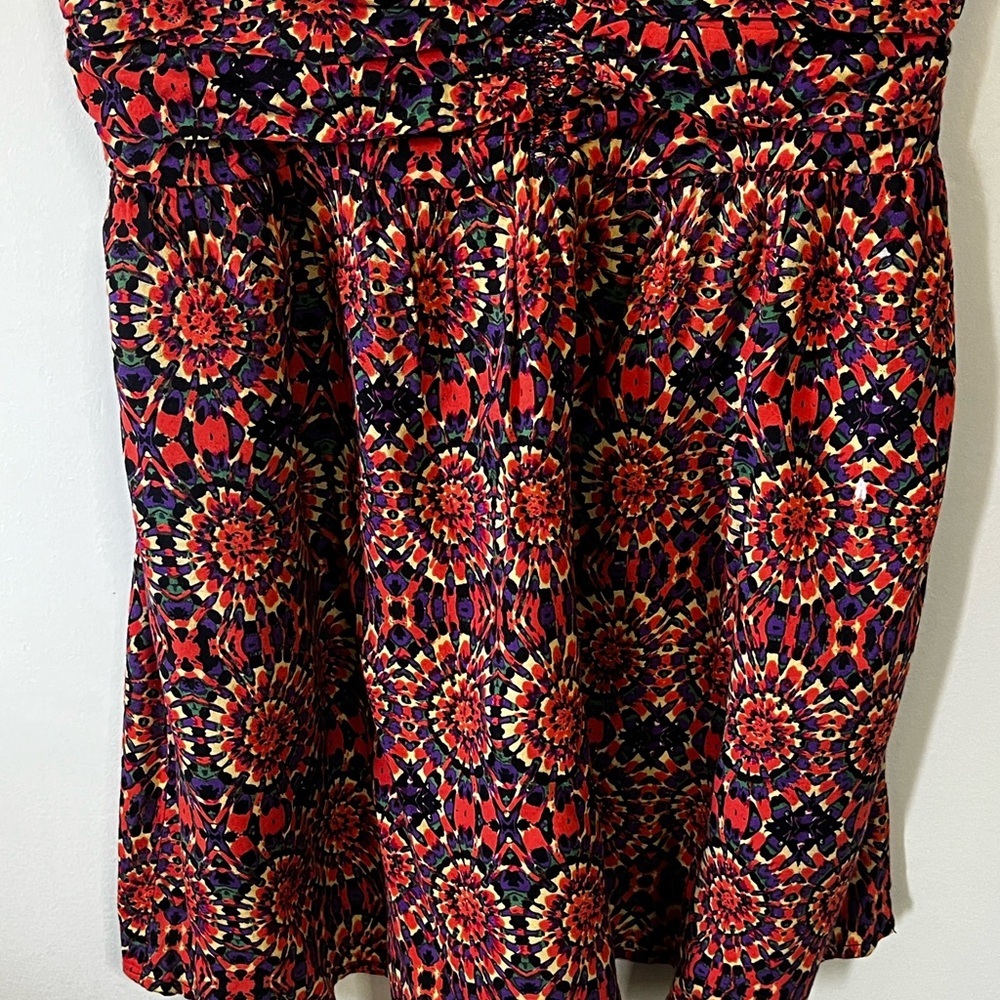 NWT Band of Gypsies Strapless Tie Dy Top Sz Large - Picture 4 of 8